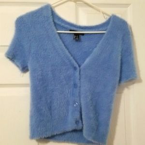 Fluffy forever 21 crop